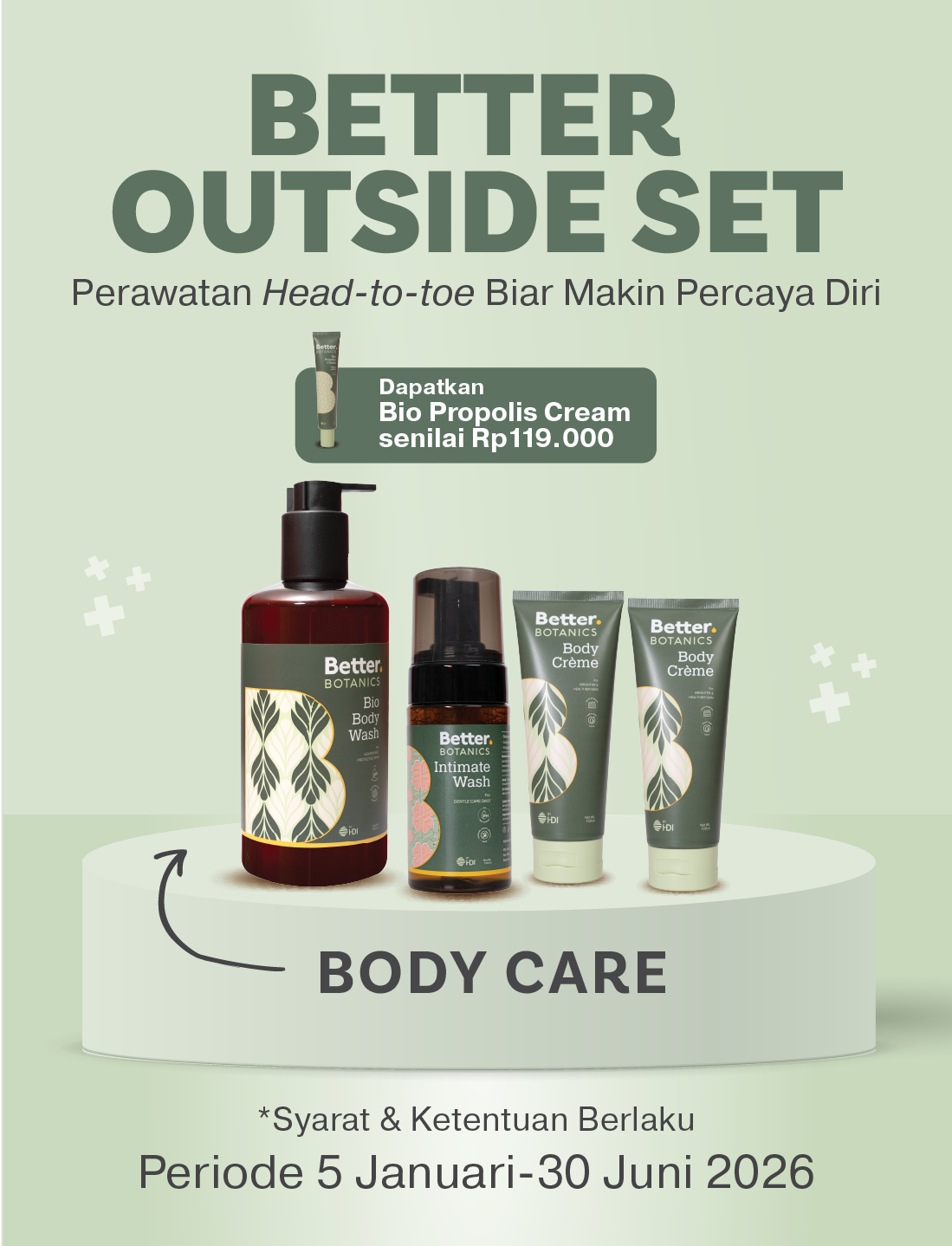 BETTER OUTSIDE - BODY CARE SET