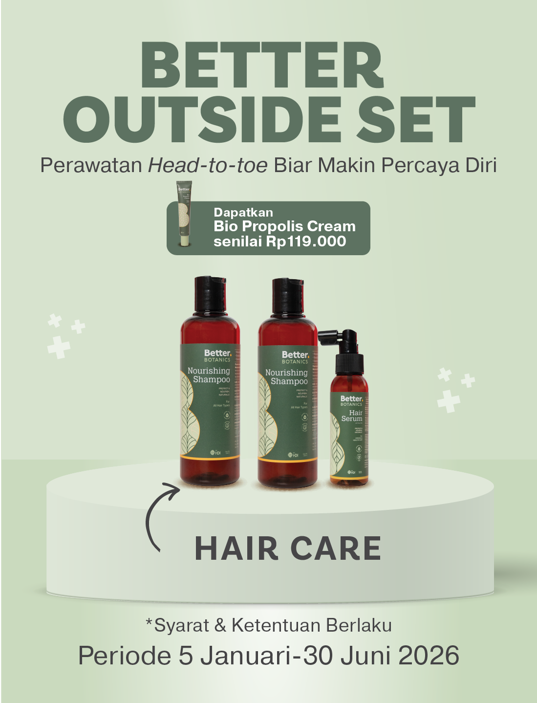 BETTER OUTSIDE - HAIR CARE SET