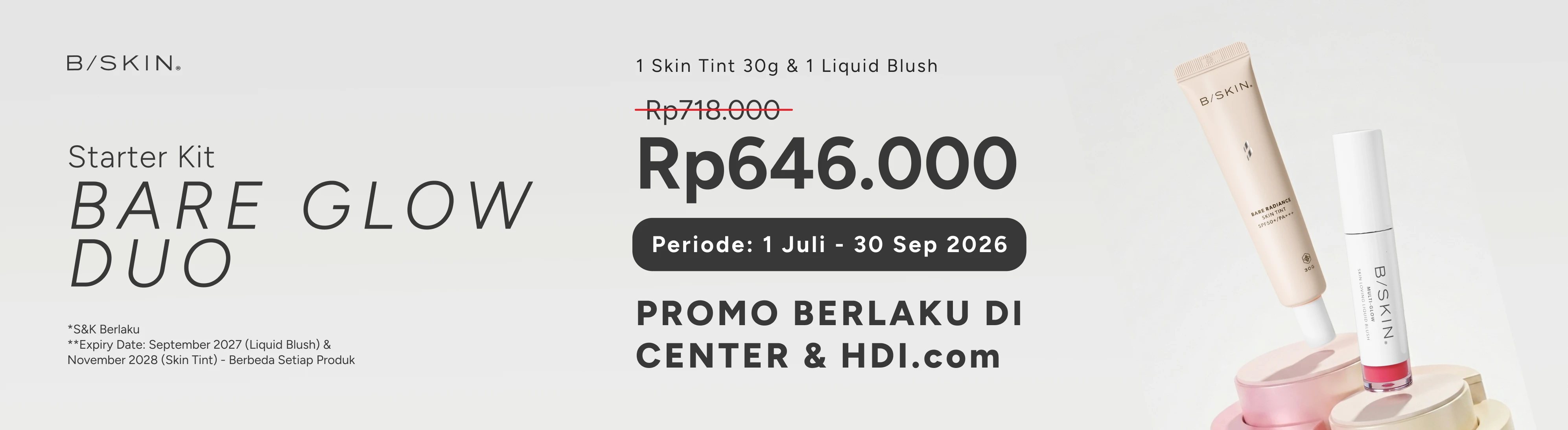 Promo BSKIN Juli